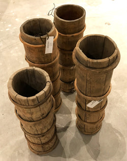 Antique Chinese Wooden Bucket