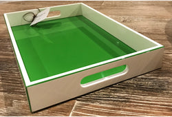 Lacquer Tray - Apple Green